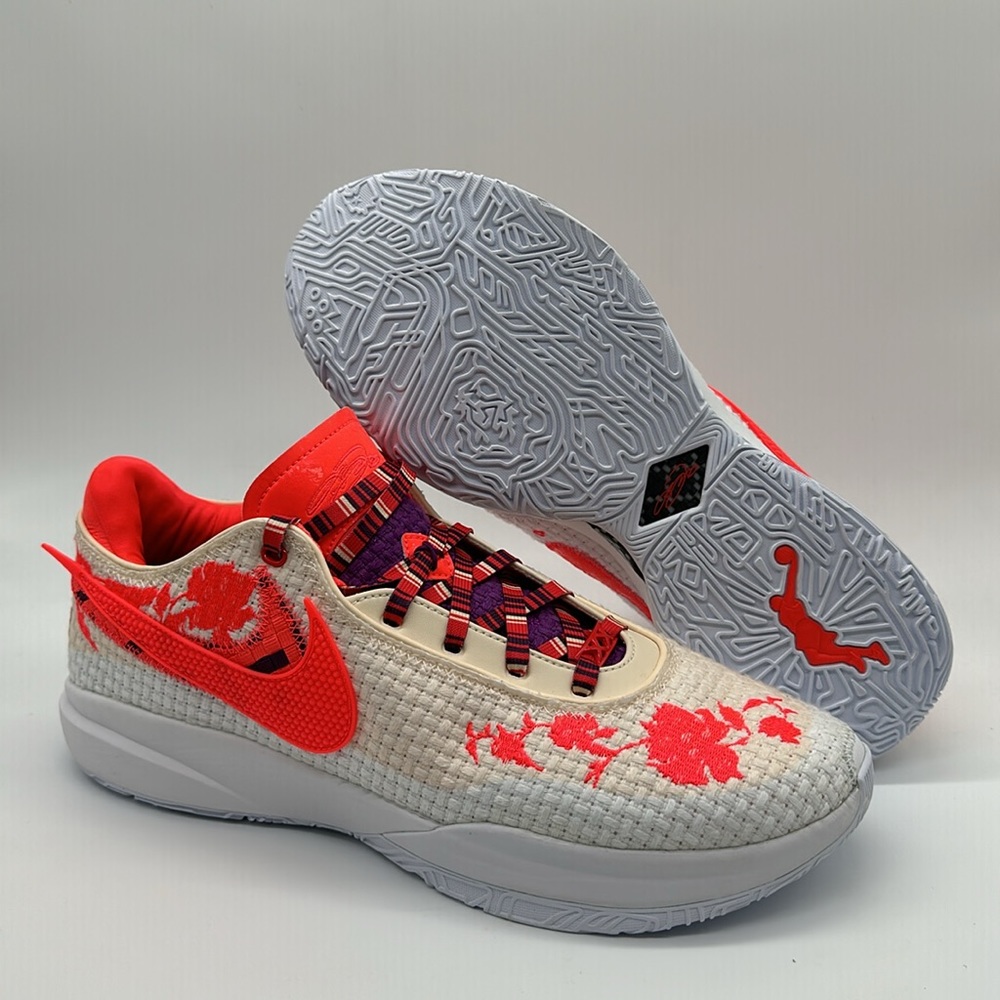 New Men’s Nike Lebron XX 20 'Mimi Plange Ceremony' Basketball FJ0725-801 NWOB - Picture 1 of 5